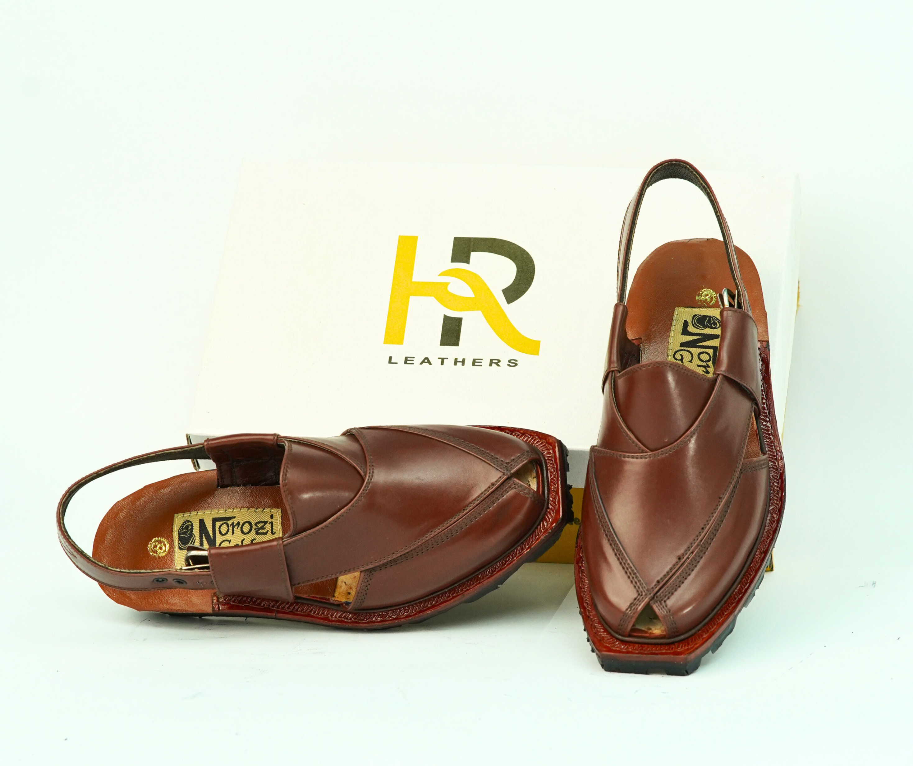 Narozi Brown 3 Gear Sandal