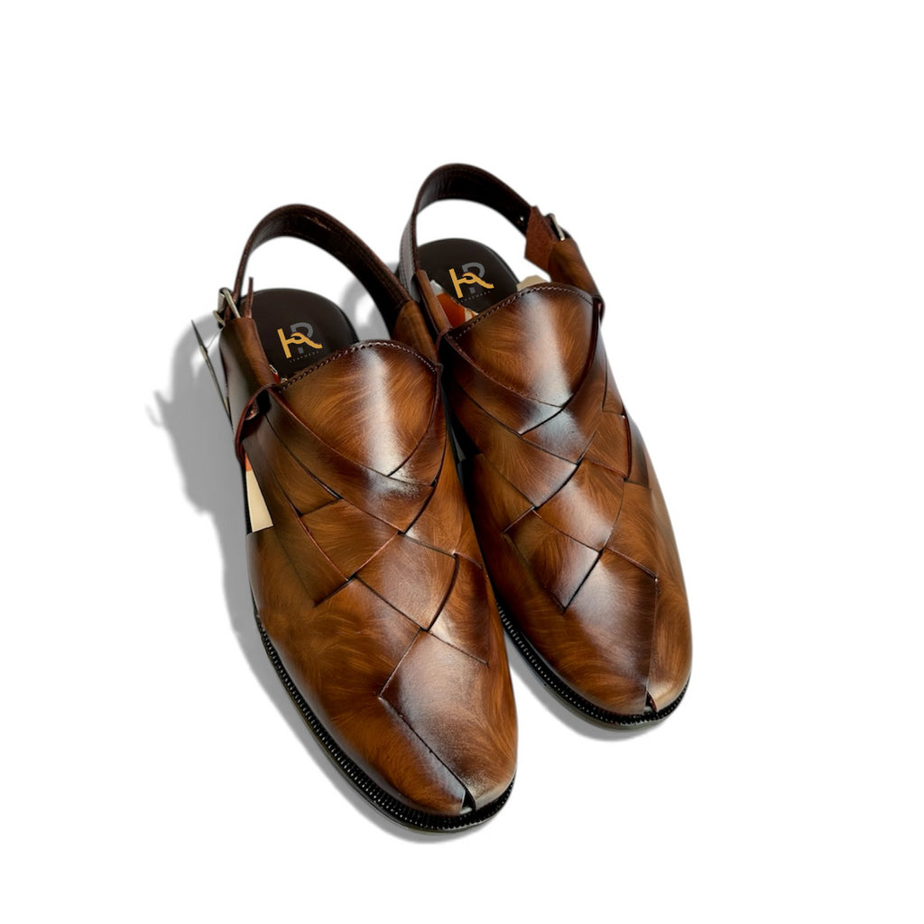 Peshawri Sandals Textured Tiger