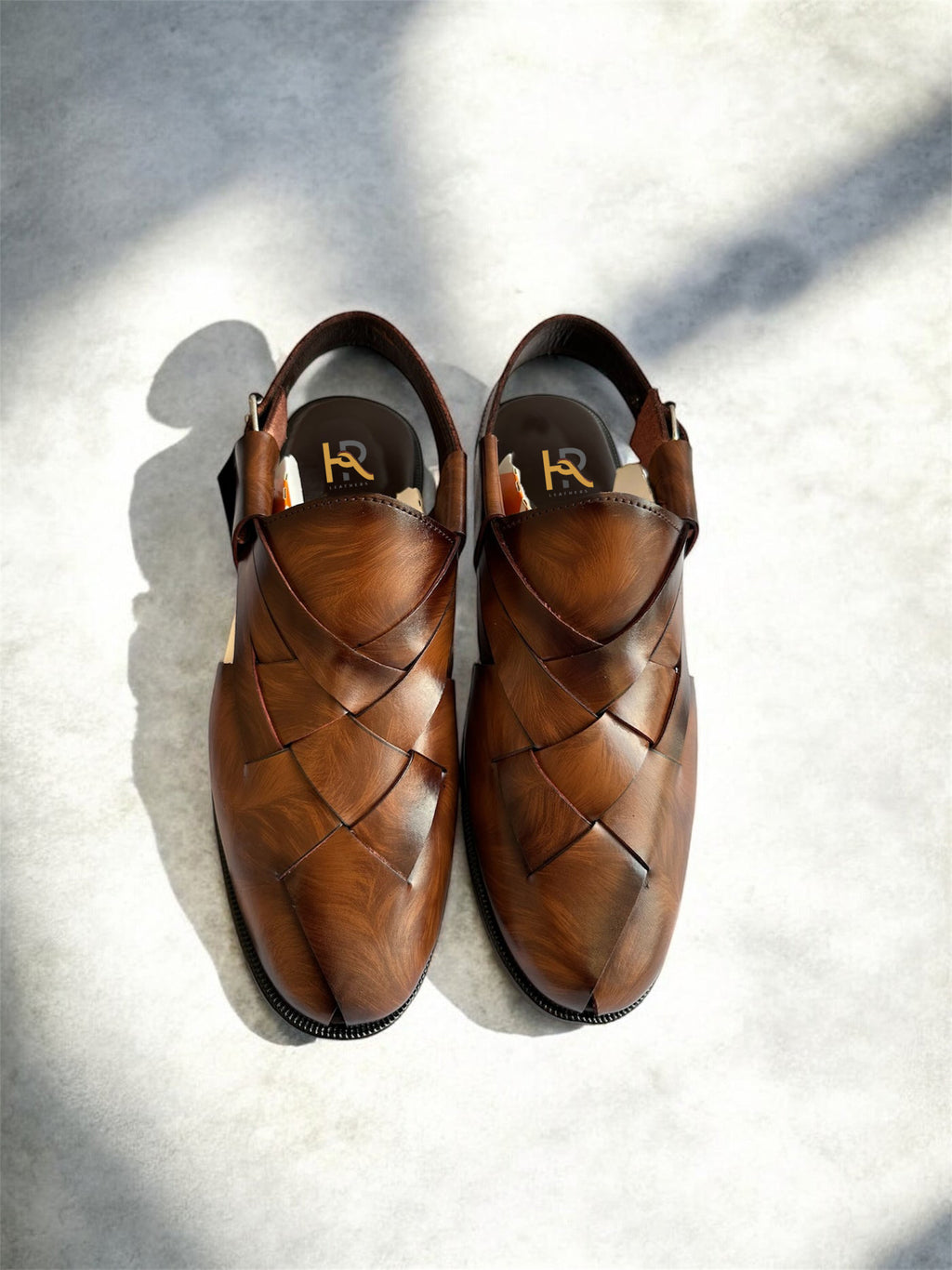 Peshawri Sandals Textured Tiger